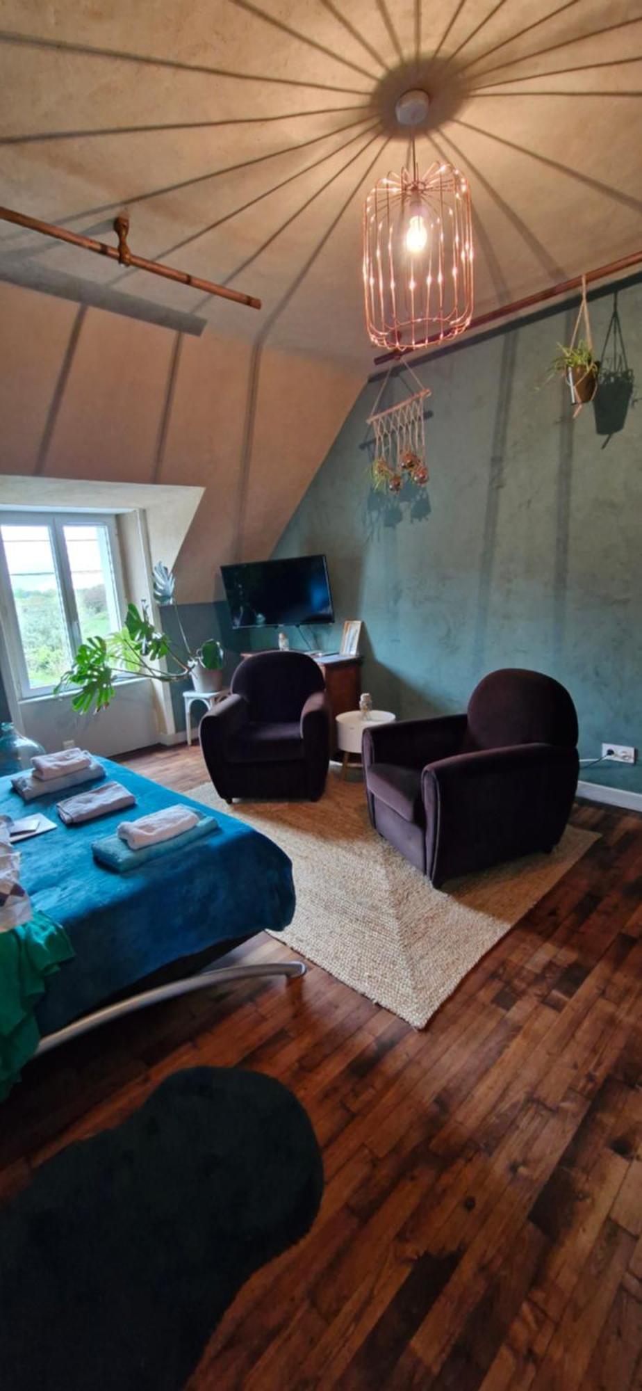 Le Vert Nomade Glomel 部屋 写真